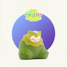 Pokopia Mosslax Figurine Pokemon Inspired Collectibe Anime Gift Decoration picture