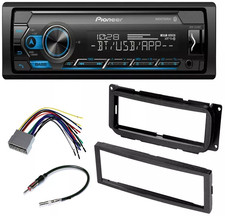 Pioneer MVH-S322BT Car Stereo Single Din Kit Fit 2002-2004 Dodge Dakota picture