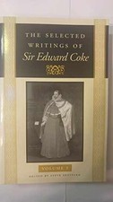 The Selected Writings of Sir Edward - Paperback, by COKE SIR EDWARD - Very Good picture