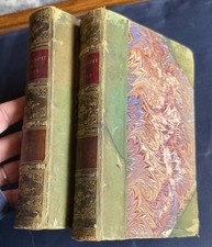 Antique 1868/1871 Johann Wolfgang von Goethe's autobiography 2 Volumes-English picture