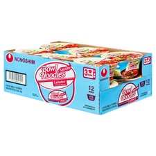 Nongshim Bowl Noodle Savory Lobster Ramyun Ramen Noodle Soup Bowl 3.03oz X 12 Ct picture