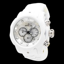 Invicta Venom Phantom Men's 54mm White Aqua Plated Chronograph Watch 48224 picture