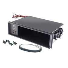 Tsuchiya Yac Car Supplies Car Audio Supplies DIN BOX USB power supply 2.4A Black picture