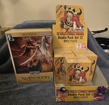 The World’s Strongest Warriors One Piece OP-17 Double Pack 6 SEALED Plus Extras picture