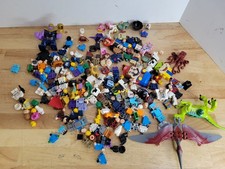 Large lego mixed mini figure lot; Star Wars, Minecraft, Harry Potter, Marvel picture