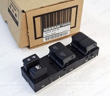 25401-ZN50C NISSAN GENUINE 25401ZN50C SWITCH ASSY-POWER WINDOW MAIN CONTROL OEM picture