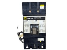 SQUARE D FI360201021 20A 3-PHASE 3-POLE 600V I-LINE SHUNT TRIP CIRCUIT BREAKER picture