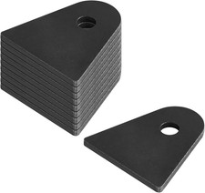 10 Pack Steel Shock Mount Tabs – Universal Weld-On Brackets for Automotive, Off- picture