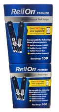 200 ReliOn Premier Test Strips~Fresh Dated~4/2028~$33.48~Trusted Seller~FR SHIP picture