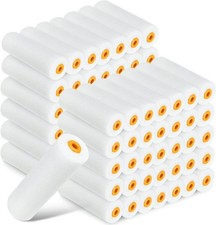 120 Pcs 4 Inch Foam Paint Roller Mini High Density Foam Roller Refills Paint Edg picture