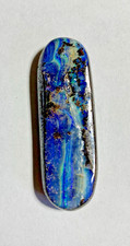 Natural Boulder Opal 15.90g – Blue Green White Fire – GLA ID Gemstone picture
