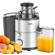 GDOR 800W Juicer Machine, 3” Wide Feed Chute, Dual-Speed Centrifugal Juicer for picture