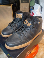 Osiris Black High-Top Skateboarding Shoes Men's US 8.5 Medium (D, M) picture