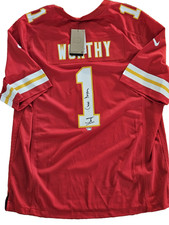 Fanatics Under Wraps NFL Signed Jersey Xavier Worthy Chiefs w/ Chiefs Kingdom picture