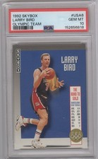 1992 Skybox Larry Bird Olympic Team USA #USA6 PSA 10 picture