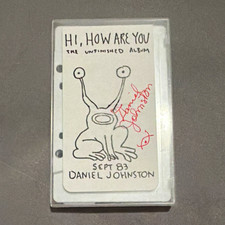 [SIGNED] Daniel Johnston Hi, How Are You: The Unfinished Album Cassette 1983 picture