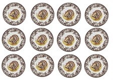 Spode woodland set of 12 X dinner plates- 12  x All  Turkey -----3608----- picture