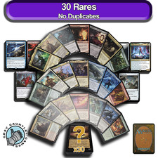RARES Collection Lot of 30 MTG Magic The Gathering All Rare Cards Only Bulk Pack picture