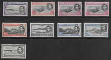 Ascension KGVI 1938 - 1953 - singles from part set / incomplete set - MH picture
