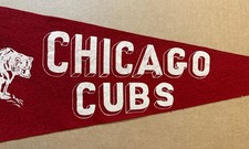Vintage Chicago Cubs  Baseball Pennant picture