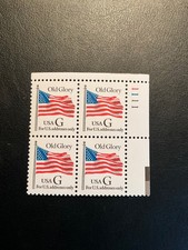 Stamps US  Scott #2881 block of 4, pl#1111 never hinged picture