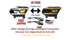 2021+ Dodge Durango Headlight Conversion Harness Turn Signal Bulb to Full LED picture