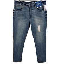 Arizona Jean Co Skinny Jeans Mens 36x32 Blue Advance Flex 360 Stretch Denim picture