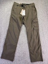 NWT Prana Men’s Stretch Zion Pant II 31 X 32 Relaxed Fit Straight Leg Green picture