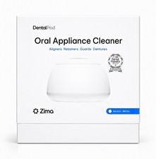 Zima DentalPod Ultrasonic Oral Appliance Cleaner, Arctic White picture