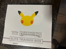 Pokémon TCG Celebrations Elite Trainer Box (ETB) 25th Anniversary Factory Sealed picture