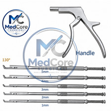 Interlaminar Kerrison Rotating Rongeur Set Spine Surgery Orthopedic Instruments picture