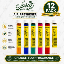 Sprig Air Freshener Fragrance Vial Choose Your Fragrance 12 Pack New picture