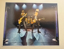 Billy Gibbons Signed 16x20 Photo ZZ Top Legendary Guitarist JSA picture