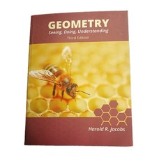 Master Books Harold R Jacobs Geometry Math Homeschool Textbook Seeing 3rd Editio picture