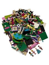 Lego Friends 3 Pound Lbs Mixed Lot Genuine Pieces Parts Baseplate Build Blocks picture
