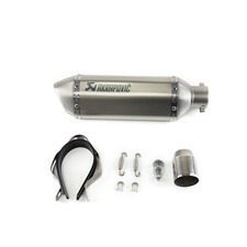 Slip-on 51MM Universal Motorcycle Exhaust Muffler Pipe with DB Killer Silencer picture