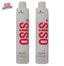 2 PACK Schwarzkopf Osis+ Session Extra Strong Hold Hair Spray 500ml picture