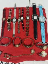 Vintage & Modern Watch Collection Lot – Bulova, Casual Corner, Geneva + Jewelry picture