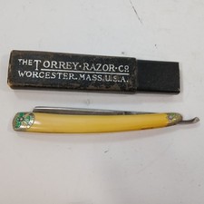 Vintage F.W. Engels Special Straight Razor With Box picture