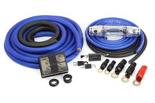 KnuKonceptz Kolossus Flex 0 Gauge Dual Amplifier Installation Power Kit OFC picture