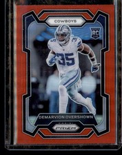 2023 Panini Prizm DeMarvion Overshown #323 Red Retail Prizm SSP Rookie Cowboys picture