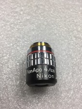 Genuine Nikon Plan Apo 4/0.20 160/- Microscope Objective  picture