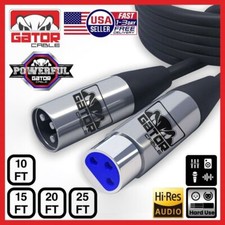 XLR Microphone MIC 3-Pin Male to Female Cable Cord Connector Extension Shielded picture