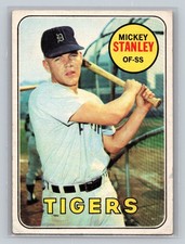 1969 Topps #13 Mickey Stanley picture