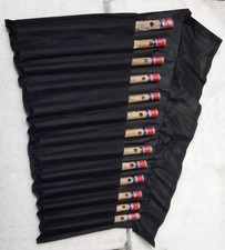 INDIAN BEAUTIFUL BANSURI BAMBOO FLUTE HANDMADE COMPLETE SET OF 13 PC SHARP SOUND picture