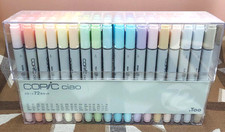 Copic Ciao 72 Color Marker Set Starter Alcohol Brush Broad Case Art Kit picture