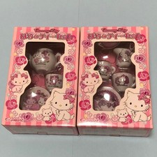 Sanrio Charmy Kitty Rose Tea Set Vintage Unopened Box Damaged picture