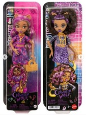 Monster High Dolls Clawdeen Wolf. Lot of 2 Hard to Find Dolls. New 2026 Mattel picture