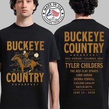 Buckeye Country Superfest 2026 OH June 13 The Cowboy Unisex T-Shirt picture