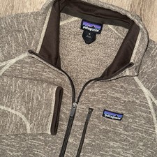 Patagonia Better Sweater Fleece Jacket Men’s XL Full Zip Brown Tan Pockets picture
